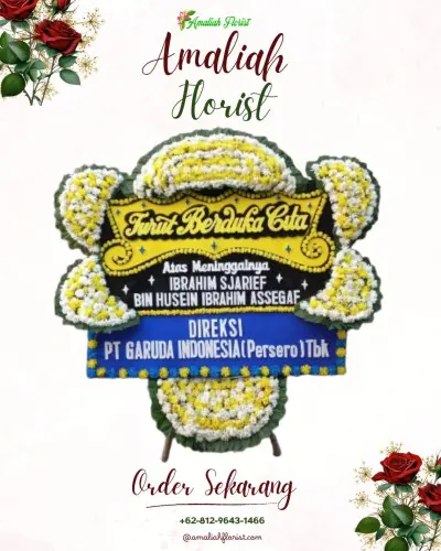 Papan Bunga Duka di Sirahan